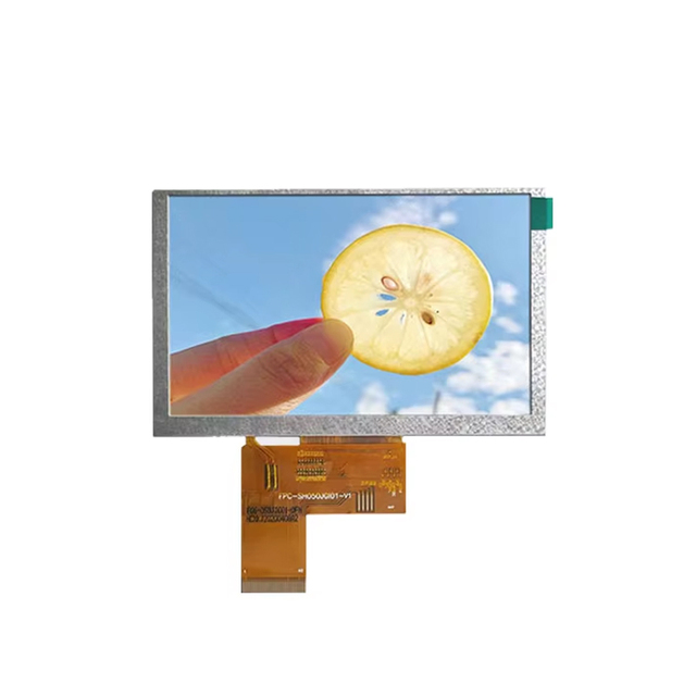 Wisecoco Custom 800*480 Pixel Resolution Lcd Display Screen 5 Inch Tft Display RGB 40Pins Lcd Module