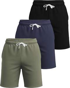 Shorts de sport pour hommes de haute qualité, meilleures ventes, course à pied, cheveux noirs, taille élastique, fitness, entraînement, été, hommes adultes - Product Image 1