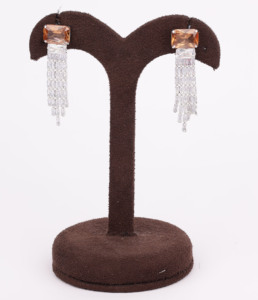 Pendientes colgantes de diseñador glamorosos para mujer Colorstone moda y pendientes colgantes de moda - Product Image 1