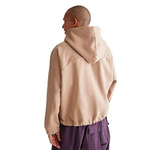 Ensemble sweat à capuche et pantalon en molleton thermique tricoté 100 % coton écologique pour homme grande taille, anti-rétrécissement, idéal pour l'hiver - Product Image 5