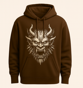 Sudadera con capucha estampada con gráfico de moda para jóvenes-Estilo callejero y ropa informal - Product Image 1