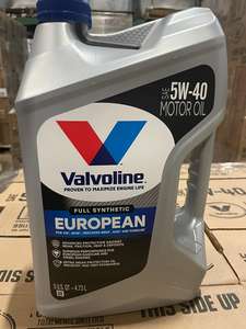 Aceite de Motor Valvoline European 881166, Sintético Completo para Vehículos, SAE 5W-40, Paquete de 3 de 5 Cuartos, Caducidad de 5 Años, Origen Estadounidense - Product Image 2