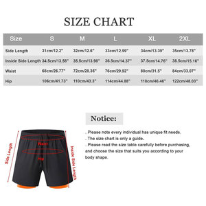 Pantalones cortos hechos a medida 2 en 1 disponibles para pedidos a granel ideales para marcas de ropa deportiva - Product Image 6