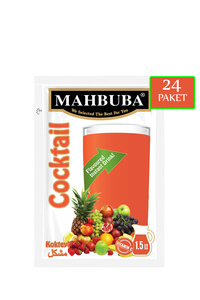 Poudre de boisson instantanée aromatisée aux cocktails de qualité supérieure 9g X 24 pièces Mélange de boissons froides Banane Orge Ananas Pomme Certifié ISO Bouteille - Product Image 2