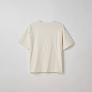 Camiseta básica informal de gran tamaño de 100% algodón para hombre, camiseta de manga corta con hombros caídos, camisetas con logotipo personalizado liso de calidad superior - Product Image 3