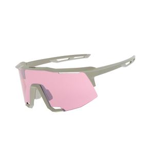 Lunettes de soleil à lentille pixel futuriste avec trou de ventilation UV400 Couleur personnalisée polarisée - Product Image 1