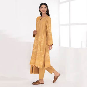 ดูดีปากีสถานชุดสวมใส่ทุกวันฤดูร้อนคอลเลกชันผู้หญิงSalwar Kameez DesignsสุภาพสตรีShalwar Kameez 2024 - Product Image 4