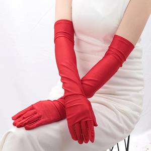Gants de protection solaire respirants tactiles pour femme, longueur poignet, pour le quotidien, le sport, les soirées, les bals de promo, les costumes, mode adulte 2025 - Product Image 6
