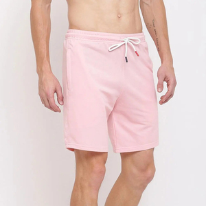 Shorts pour hommes, coloris gris et noir, tissu à séchage rapide, vêtements de plage et de sport tendance - Product Image 2