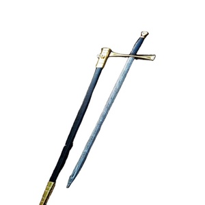 Épée antique HAND MARICLES en gros, épée médiévale maçonnique pour cosplay d'Halloween, lame en acier de Damas, manche en aluminium, OEM - Product Image 1