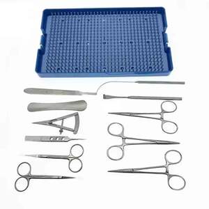 ชุดเครื่องมือผ่าตัดกระดูกและข้อ MEDZORA SURGICAL ทำจากสแตนเลส ประกอบด้วยกรรไกร ที่จับเข็ม คีมหนีบห้ามเลือด ใช้งานด้วยมือ นำกลับมาใช้ใหม่ได้ - Product Image 3