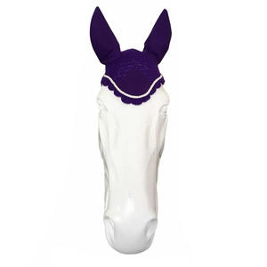 Máscara de mosca de caballo en varios colores y diseño Equipo ecuestre personalizado Competición Transpirable y protección Máscara de caballo Gorro de oreja - Product Image 4