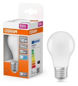 Lámpara LED estándar E27 5,5W 4000K 470Lm (Osram 304178) - Product Image 1