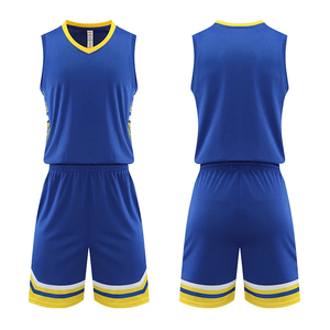 ออกแบบชุดบาสเก็ตบอลที่ไม่ซ้ำใคร ขายส่งชุดบาสเก็ตบอลทีม ชุดบาสเก็ตบอลผู้ชายผ้าโพลีเอสเตอร์พร้อมกางเกง - Product Image 5