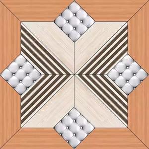 กระเบื้องเซรามิกสีขาวบริสุทธิ์16x16ขนาด400x400มม. ความเงางามสูงกระเบื้องปูพื้นพอร์ซเลนสำหรับห้องน้ำ - Product Image 2