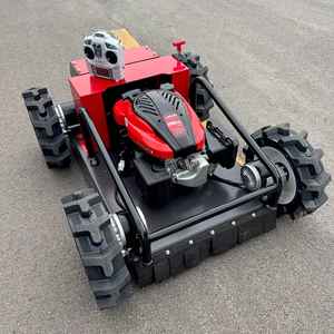 Meilleures Nouvelles Tondeuses à Gazon Professionnelles Autopropulsées Sans Fil 4 Temps Multifonctionnelles Télécommandées sur Chenilles pour Pentes de 45 Degrés - Product Image 5