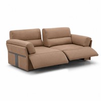 Canapé inclinable électrique 2-3 places en tissu de haute qualité, ensemble de salon moderne, mobilier fonctionnel inclinable électriquement