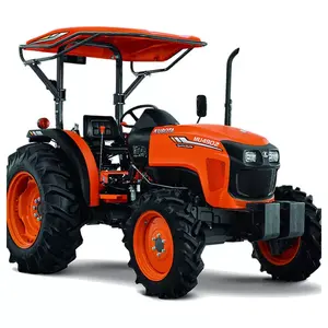 Tracteur d'occasion, pas cher, 4X4wd KUBOTA avec chargeur et équipement agricole, machines agricoles à vendre