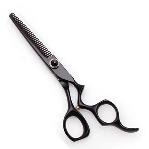 Ciseaux de coupe de cheveux de haute qualité ensemble pointe pointue noir Plasma couleur enduit ciseaux de coiffure pour amincissement ciseaux coupe de cheveux - Product Image 2