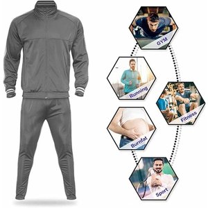 Chándal Sudaderas atléticas para hombre Traje informal para hombre Sudadera con capucha de lana Pantalones de chándal - Product Image 5