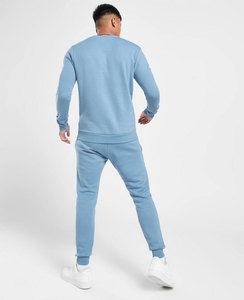 Survêtement unisexe avec logo personnalisé pour hommes Vente en gros Survêtement à capuche avec fermeture éclair personnalisé pour hommes Survêtement en coton respirant en polaire - Product Image 5