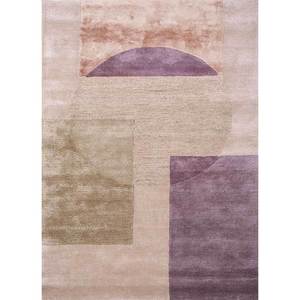 Confetti Pink & Purple Hand Tufted Wool & Viscose Rug for Home Decor-TNQ-2746 - Product Image 1
