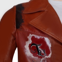 Veste en cuir de vachette véritable pour homme, style moto premium, service d'échantillonnage et personnalisation disponibles