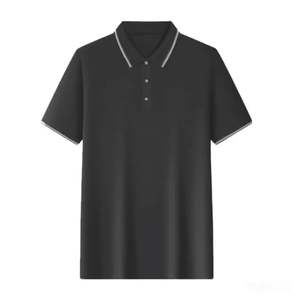T-shirt de golf surdimensionné de haute qualité pour hommes, vêtements en toile souple, impression numérique couleur unie, sérigraphie DTF DTG - Product Image 3