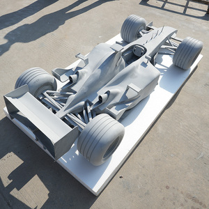 ประติมากรรมรถแข่งทำจากไฟเบอร์กลาส <span class=keywords><strong>F1</strong></span>-แบบจำลองการแสดงผลสูตรสีแดงสำหรับโชว์รูมและอีเวนต์ - Product Image 6