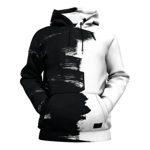 2025 último diseño de los hombres sublimados de calidad superior sudaderas con capucha de lana Casual al aire libre sudaderas térmicas con patrón de impresión de bajo precio - Product Image 4