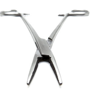 Instrumento médico TC Crile Portaagujas de madera 20cm Portaagujas recto quirúrgico profesional OEM Etiqueta privada disponible - Product Image 4