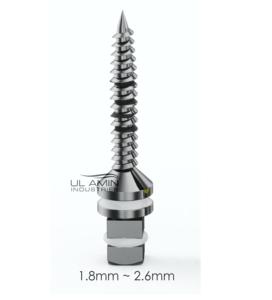 Para AMIN, expansor óseo manual con tornillo de 1.8mm y 2.6mm, instrumentos para implantes dentales, elevación de seno, expansión, acero inoxidable de alta calidad, CE - Product Image 1