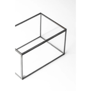 Dernière boîte à bijoux en verre longueur profonde noire personnalisée matériau métallique de stockage amélioré avec emballage de cartes de parfum pour bagues - Product Image 3