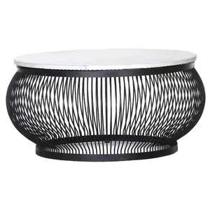 Mesa de centro de madera maciza India duradera de alta calidad recubierta de negro para uso en la sala de estar la mejor mesa de té - Product Image 5