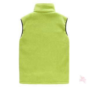 Logo personnalisé Gilet pour hommes Vestes sans manches Randonnée en plein air Golf Gilets en polaire pour hommes Veste bouffante - Product Image 3