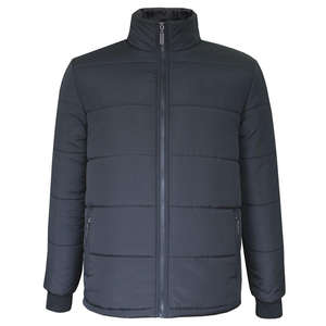 Chaqueta de Plumón Delgada con Logotipo Frontal para Hombre, Novedad de 2026, Abrigo Cálido de Invierno para Exteriores, Venta Directa de Fábrica, KIT-N-FIT SPORTS - Product Image 1