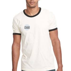 Camiseta de Cuello Redondo Holgada con Estampado, 100% Algodón Ecológico de Secado Rápido - Product Image 1