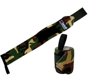 Unisex Camo Heavy Duty Rubber Wrist Wraps Custom Logo <b>Fitness</b> <b>Safety</b> Equipment for Weightlifting Compression Training-Wholesale - Product Image 3