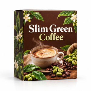 กาแฟเขียวสำเร็จรูปแบบซอง ตราสินค้า OEM สูตรสมุนไพร รับผลิตสูตรเฉพาะ รับทำโลโก้เฉพาะ - Product Image 1