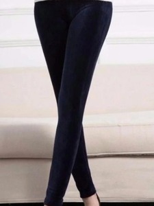 Mallas deportivas para mujer superventas, conjunto de entrenamiento personalizado de algodón 100%, mallas ajustadas de cintura alta con logotipo - Product Image 5