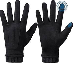 Warm Winter <b>Gloves</b> Waterproof Windproof <b>Touchscreen</b> Suede |Leather <b>Gloves</b> for Outdoor Use - Product Image 6