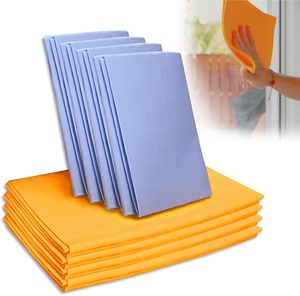 <span class=keywords><strong>Chiffon</strong></span> de nettoyage multi-usages super absorbant orange, réutilisable, non tissé, fabriqué en Allemagne - Product Image 1