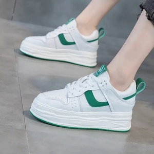 Nouvelles chaussures décontractées 2026 pour femme, style Dad shoes, baskets de sport à plateforme en maille pour étudiante - Product Image 1