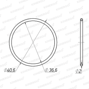 โอริง ORHO03 สำหรับ ORHO03 MDKA, MDRA (MDX); MT4A (MDX) - Product Image 2