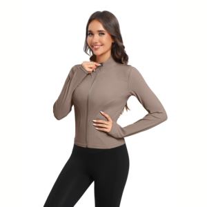 Chaqueta de Yoga para Mujer, Ligera, para Correr, Fitness, Gimnasio, Entrenamiento - Product Image 1