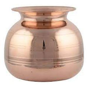 Diseño de patrón Floral grabado completo Pooja Lota para cocina de templo accesorios decorativos personalizados para el hogar Lota con tapa - Product Image 4