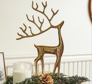 Precio al por mayor nueva decoración de mesa de estrella de metal con función colgante de diseño moderno para Navidad y año elegante pieza de acento para el hogar - Product Image 4