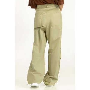 Pantalones Cargo Formales para Mujer WM-NDJ-SS25-006, Transpirables, de Lona, Cintura Media, Manga Larga, Tipo Jogger, de Color - Product Image 1