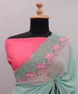 Descubra los saris al mejor precio para cada ocasión, desde ropa casual hasta sari nupcial wearheavy en nuestra amplia colección - Product Image 6