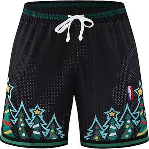 Pantalones cortos finos con cordón de verano con bolsillo, pantalones cortos ligeros para hombre, pantalones cortos deportivos de talla grande para entrenamiento fabricados por Dress Sports - Product Image 4